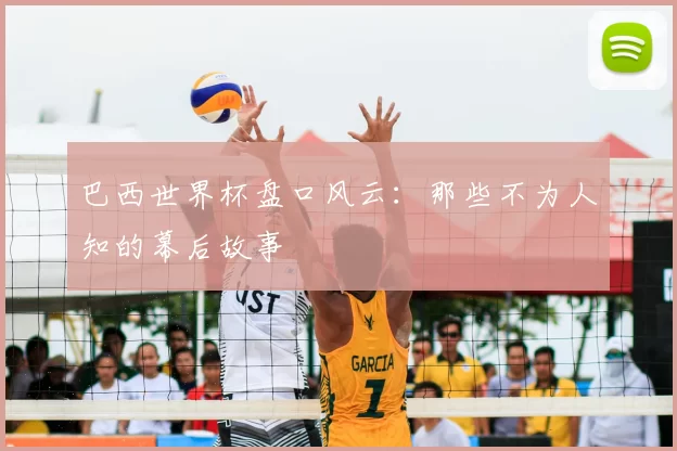 巴西世界杯盘口风云:那些不为人知的幕后故事