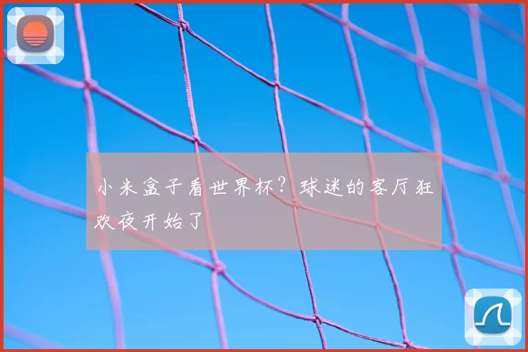 小米盒子看世界杯？球迷的客厅狂欢夜开始了